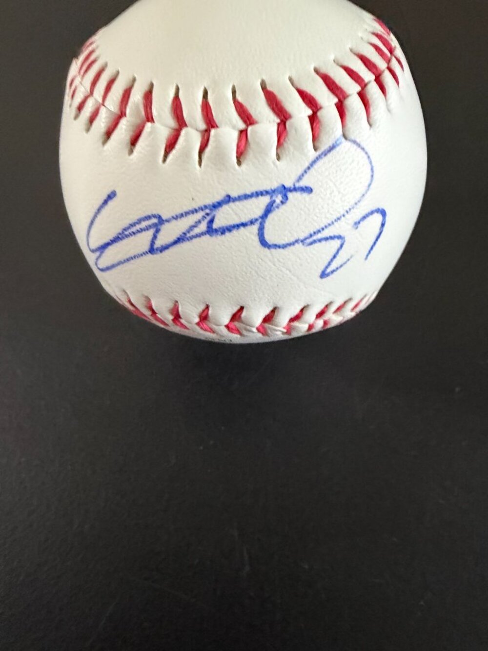 VLADIMIR GUERRERO SIGNED TORONTO BLUE JAYS AUTOGRAPHED RAWLINGS BASEBALL COA17-3